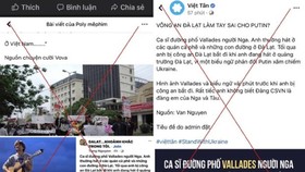 Information about Russian singer arrest in Da Lat is fake news