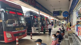 New Mien Dong (Eastern) Coach Station remains deserted