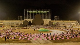 3,000 people wrapped up in preliminary rehearsals of Xoe Thai program 