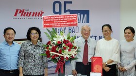 Lãnh đạo TPHCM thăm các cơ quan báo chí nhân Ngày Báo chí Cách mạng Việt Nam