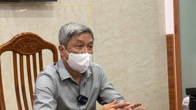 Thứ trưởng Bộ Y tế Nguyễn Trường Sơn phát biểu tại buổi họp báo