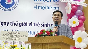 TS-BS Trần Đăng Khoa phát biểu tại chương tình