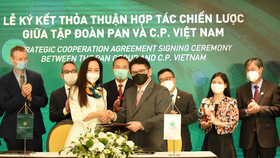 Lễ ký kết thỏa thuận hợp tác chiến lược giữa tập đoàn PAN và C.P. Việt Nam