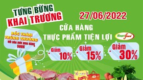 Khai trương cửa hàng tiện lợi Sagrifood – Điện Biên Phủ tại số 189 Điện Biên Phủ, phường 15, quận Bình Thạnh, TPHCM