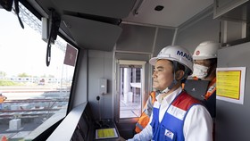 Chạy thử tàu Metro tuyến số 1 Bến Thành - Suối Tiên