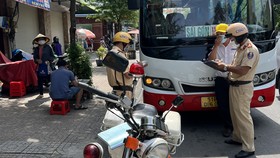 Quận 5 xử lý 25 trường hợp xe khách hoạt động sai quy định trong buổi sáng