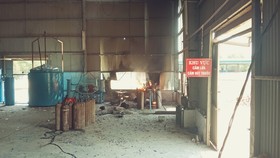 Quảng Ngãi: Nổ khí gas, 3 công nhân bị thương