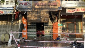 Quảng Ngãi: Hỏa hoạn cửa hàng kinh doanh, một gia đình thiệt mạng