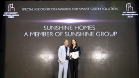 Giải pháp Xanh - Thông minh giúp Sunshine Homes ghi dấu ấn tuyệt đối tại lễ trao giải DOT Property Vietnam Awards 2020