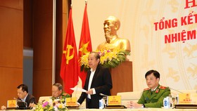 Phó Thủ tướng Trương Hòa Bình chủ trì và phát biểu chỉ đạo tại hội nghị. Ảnh: VGP