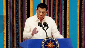 Tổng thống Philippines Rodrigo Duterte. Ảnh: REUTERS