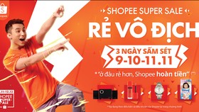 Shopee Super Sale “Rẻ vô địch” - sự kiện mua sắm lớn nhất mùa cuối năm 