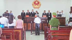 Phiên tòa xét xử sơ thẩm bị cáo Nguyễn Khắc Thủy  ​