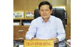 Ông Trần Đình Hồng, Trưởng Ban Tổ chức Thành uỷ Đà Nẵng