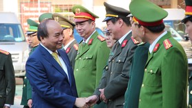 Thủ tướng Nguyễn Xuân Phúc chúc tết các lực lượng vũ trang tại TP Đà Nẵng 