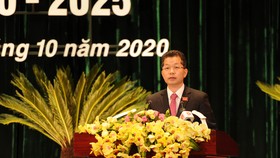 Đồng chí Nguyễn Văn Quảng, Phó Bí thư Thường trực Thành ủy Đà Nẵng khóa XXI được bầu làm Bí thư Thành ủy Đà Nẵng khóa XXII