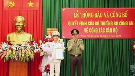 Khánh Hòa, Ninh Thuận có tân Giám đốc công an tỉnh
