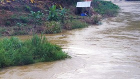 Nước lũ trên sông Đồng Nai vượt báo động 3