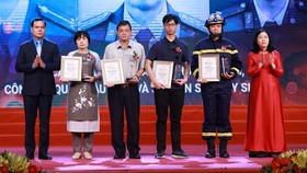 Các chiến sĩ PCCC ở Hà Nội được tôn vinh trong chương trình “Bản lĩnh Việt Nam”
