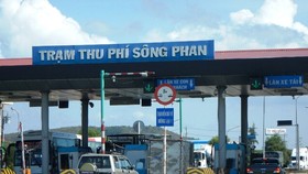 Trạm thu phí Sông Phan trên địa bàn tỉnh Bình Thuận. 