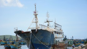 Bán đấu giá “con tàu ma” dạt vào biển Bình Thuận