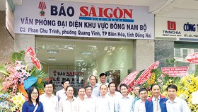 Ra mắt Văn phòng Đại diện Báo  Sài Gòn Giải Phóng khu vực Đông Nam bộ