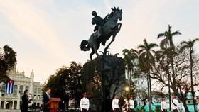 Khánh thành tượng anh hùng Jose Marti  tại La Habana