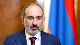 Thủ tướng Armenia Nikol Pashinyan. Ảnh: AP