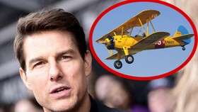 Tom Cruise học lái máy bay quân sự