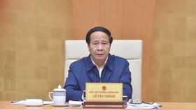 Phó Thủ tướng Lê Văn Thành. Ảnh: VGP