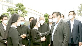 Thủ tướng Phạm Minh Chính thăm các chức sắc, đồng bào công giáo tỉnh Bà Rịa - Vũng Tàu