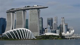 Một quận ở Singapore. Ảnh: AFP/TTXVN