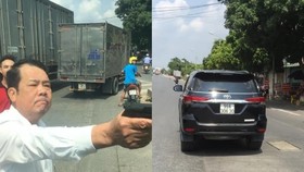 Giám đốc công ty bảo vệ ở Bắc Ninh rút súng đe dọa tài xế xe tải 
