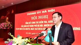 Hà Nội kỷ luật 59 tổ chức đảng và trên 3.100 đảng viên