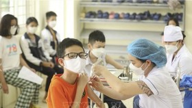 Chiều 16-4, Hà Nội bắt đầu triển khai tiêm vaccine phòng Covid-19 cho trẻ từ 5 đến dưới 12 tuổi