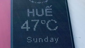 Nắng nóng đạt mức 47 độ C tại TP Huế.