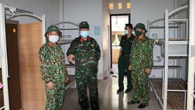 Bộ Chỉ quân sự tỉnh Thừa Thiên - Huế chuẩn bị sẵn sàng các khu cách ly đón công dân từ TPHCM về quê. ​
