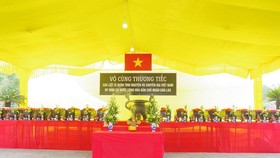 Lễ truy điệu và an táng 16 hài cốt liệt sĩ hy sinh tại Lào
