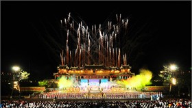 Chương trình nghề thuật khai màn tuần lễ Festival Huế 2022 tổ chức tại quảng trường Ngọ Môn ​
