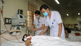 Bệnh nhân S. đã qua cơn nguy kịch và đang được điều trị, theo dõi tại Bệnh viện Đa khoa tỉnh Hà Tĩnh