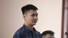Bị cáo Lê Đình Tú tại phiên tòa