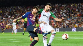 Messi và đồng đội đã có khởi đầu suôn sẻ tại La Liga. Ảnh: Getty Images 