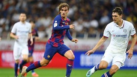 Antoine Griezmann có màn ra mắt không thành công cùng Barca. Ảnh: Getty Images