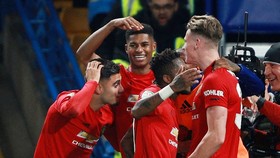Man.United thật sự gây ấn tượng sau chiến thắng tại Chelsea ở Cúp Liên đoàn. Ảnh: Getty Images    
