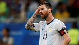 Lionel Messi đầy thất vọng tại Copa America 2019. Ảnh: Getty Images