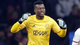 Sự xuất sắc của thủ thành Andre Onana đã góp sức vào thành công gần đây của Ajax. Ảnh: Getty Images