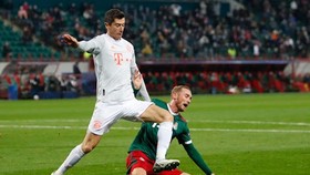 Bayern Munich dù chật vật vẫn giành chiến thắng tại Lokomotiv Moscow. Ảnh: Getty Images