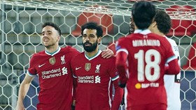 Mohamed Salah trở thành chân sút số 1 của Liverpool tại Champions League. Ảnh: Getty Images  