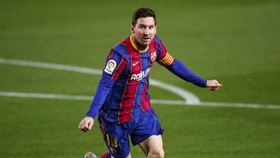 Lionel Messi tiếp tục bùng nổ phong độ ghi bàn. Ảnh: Getty Images