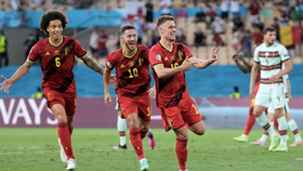 Axel Witsel và tuyển Bỉ loại Bồ Đào Nha ở Euro 2020, nhưng không thể đi trọn hành trình.